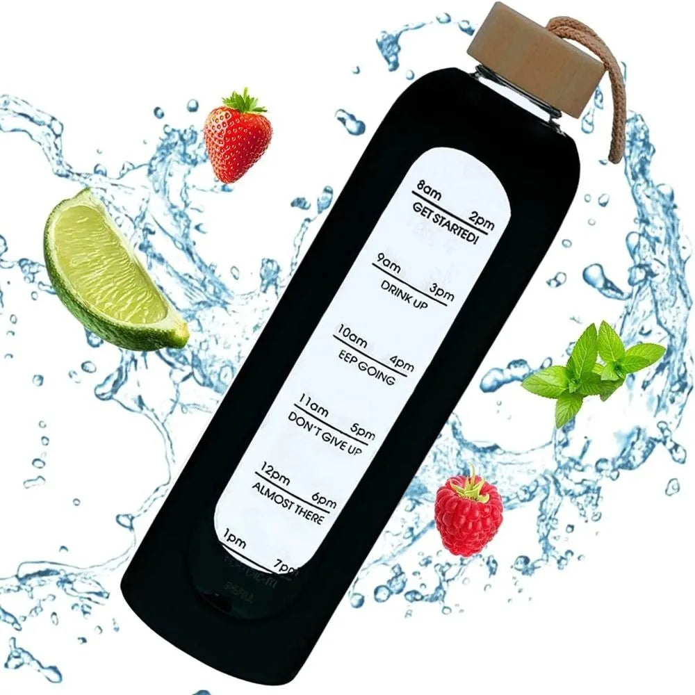 Garrafas de Vidro Duplo com Infusor