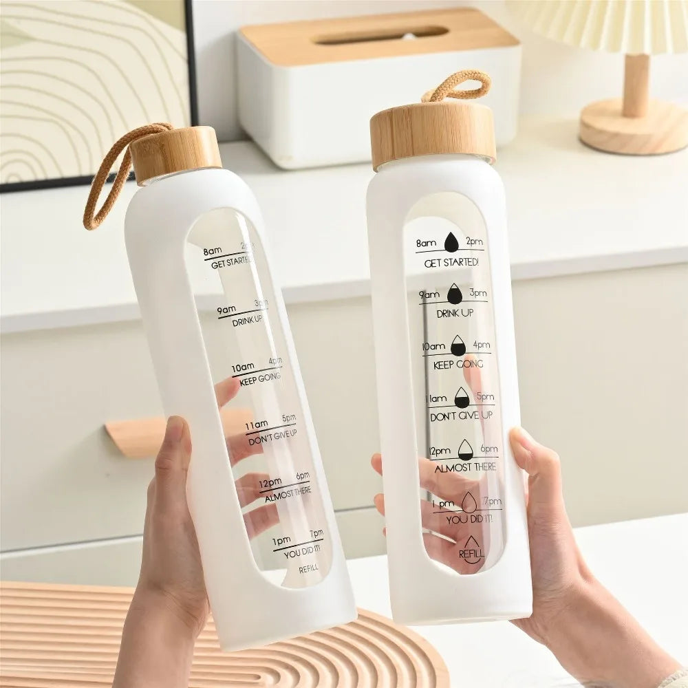 Garrafas de Vidro Duplo com Infusor
